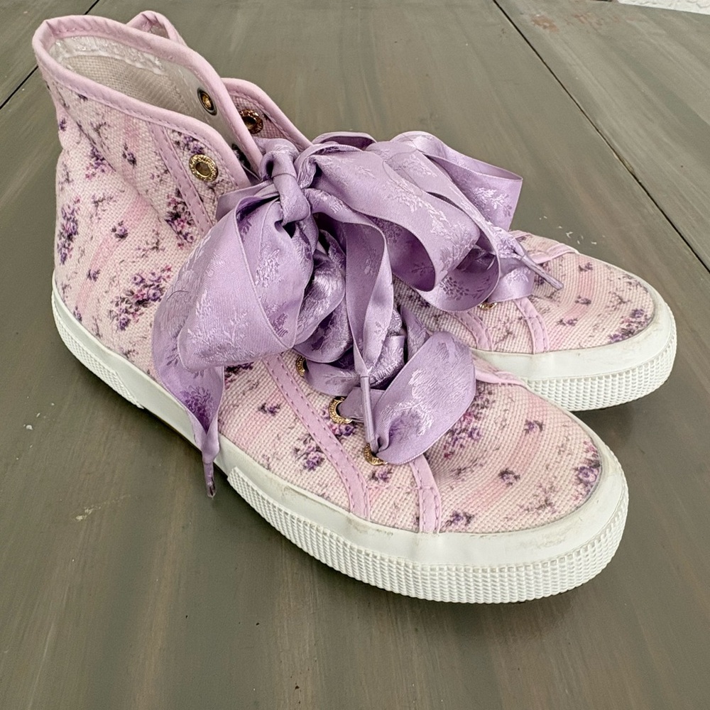Loveshackfancy x superga high top